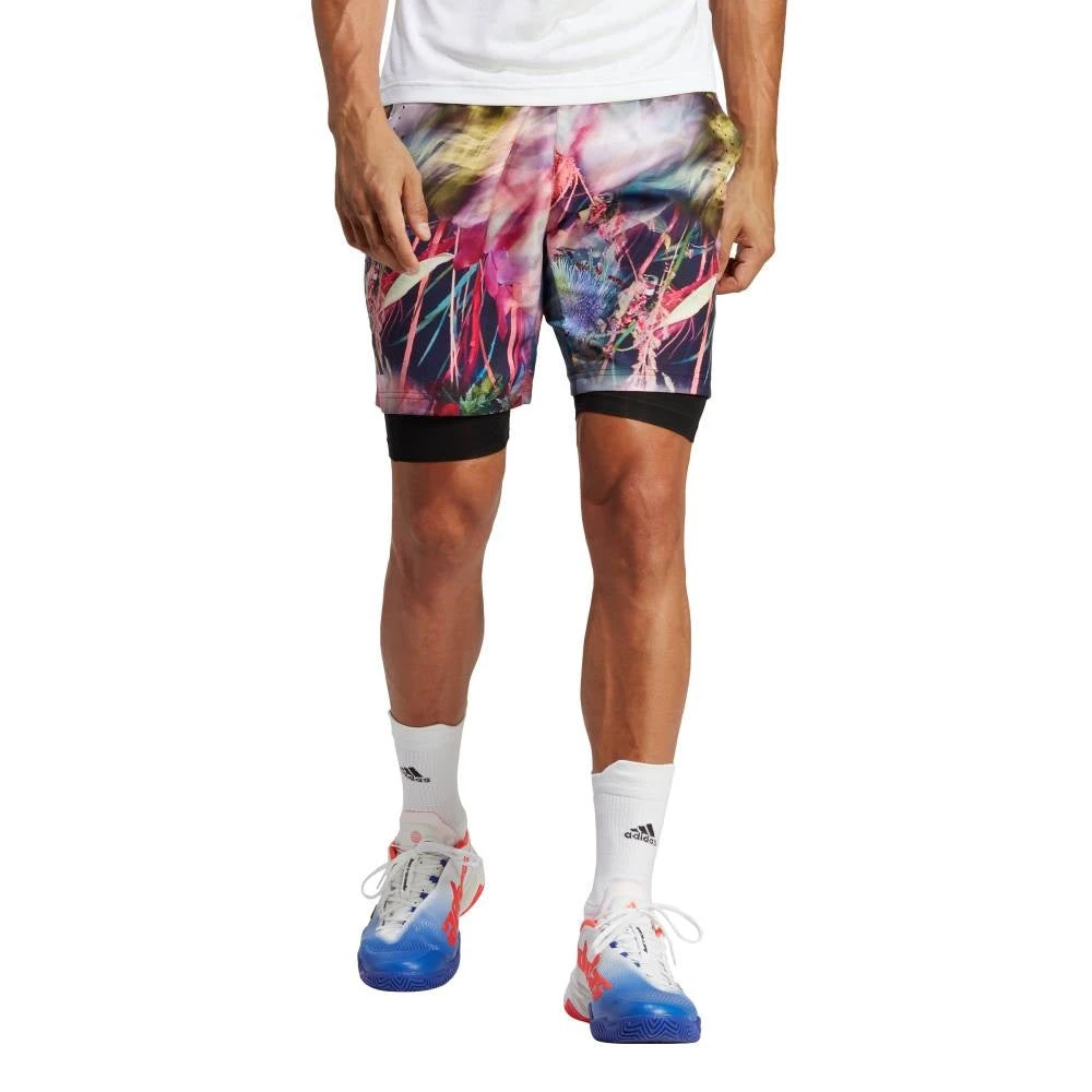 Adidas Men's Melbourne Ergo Short (Black) - Image 3