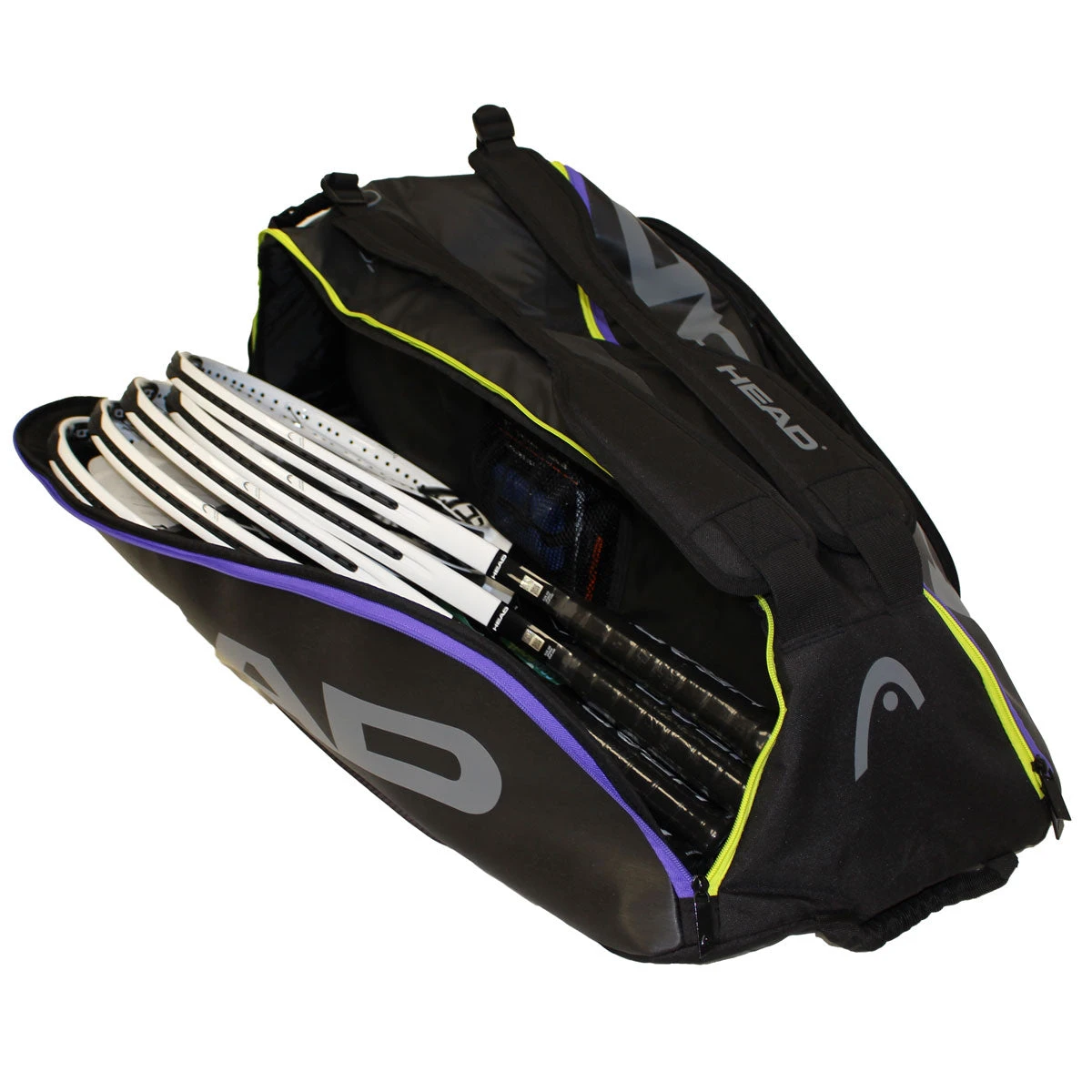 Head Tour Team Supercombi 9 Pack Racquet Bag (Black/Purple) - Image 3