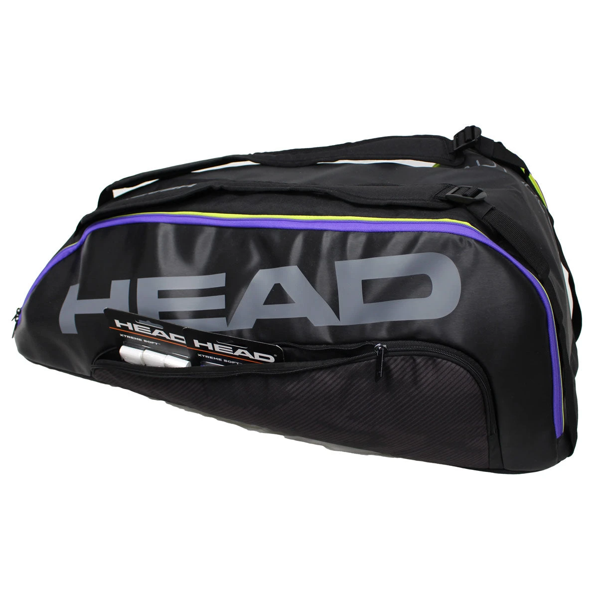 Head Tour Team Supercombi 9 Pack Racquet Bag (Black/Purple) - Image 2