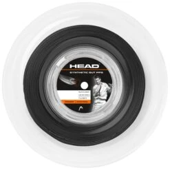 Head Synthetic Gut 17 PPS Tennis String Reel (Black)