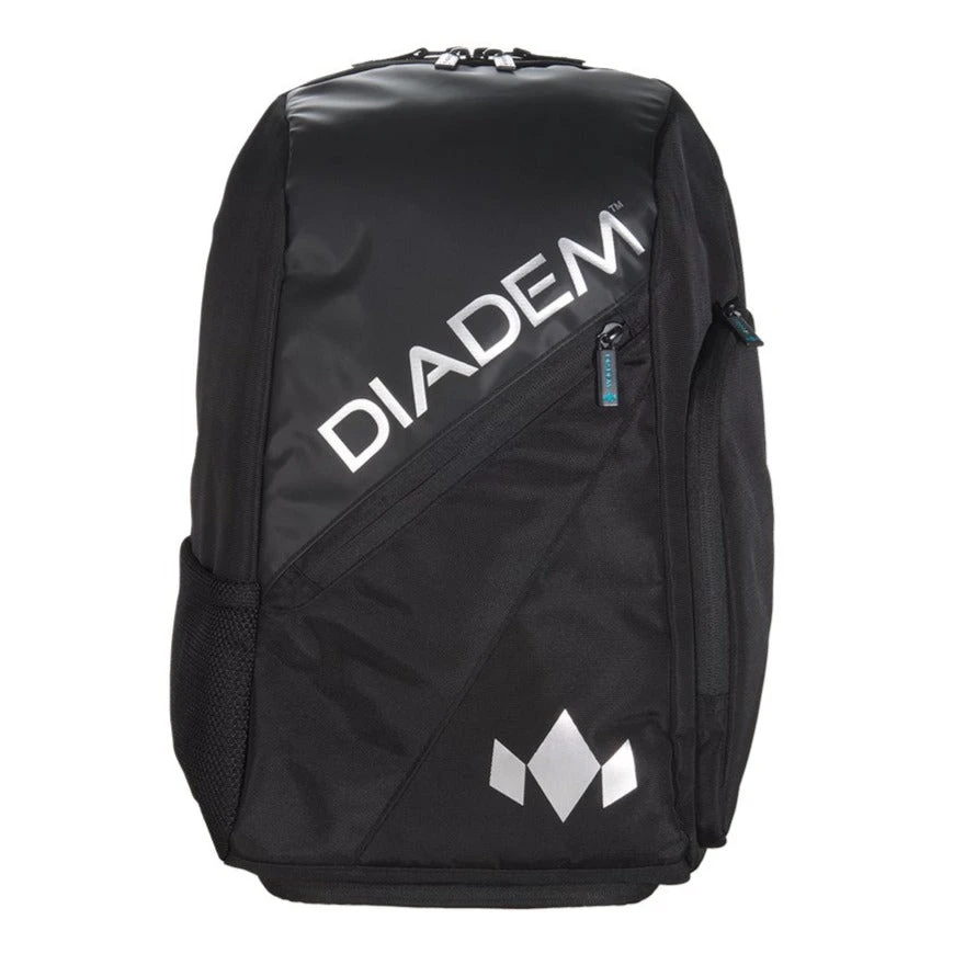 Diadem Nova Tour Backpack Racquet Bag (Black/Chrome)