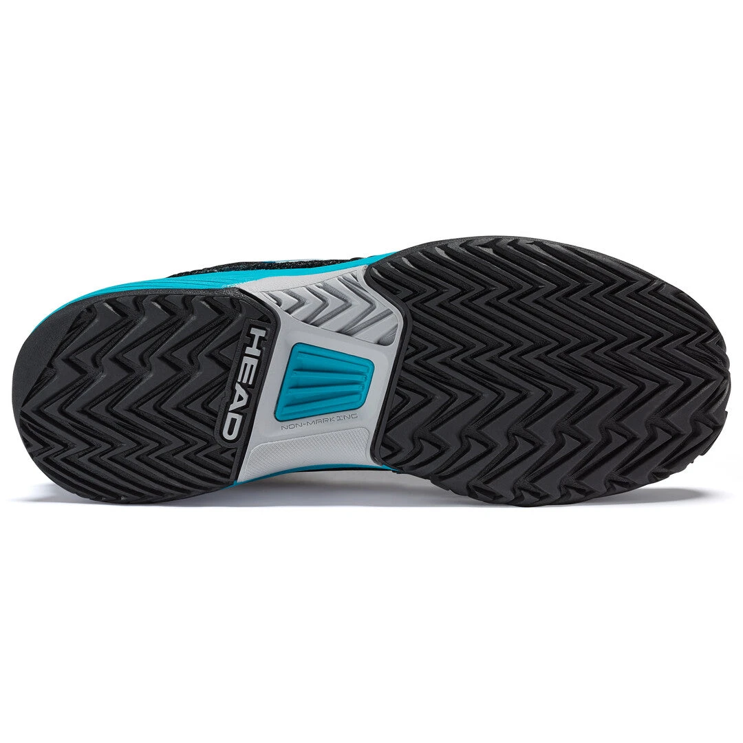 Head Revolt Pro 3.5 Junior Tennis Shoe (Black/Blue) - Image 2