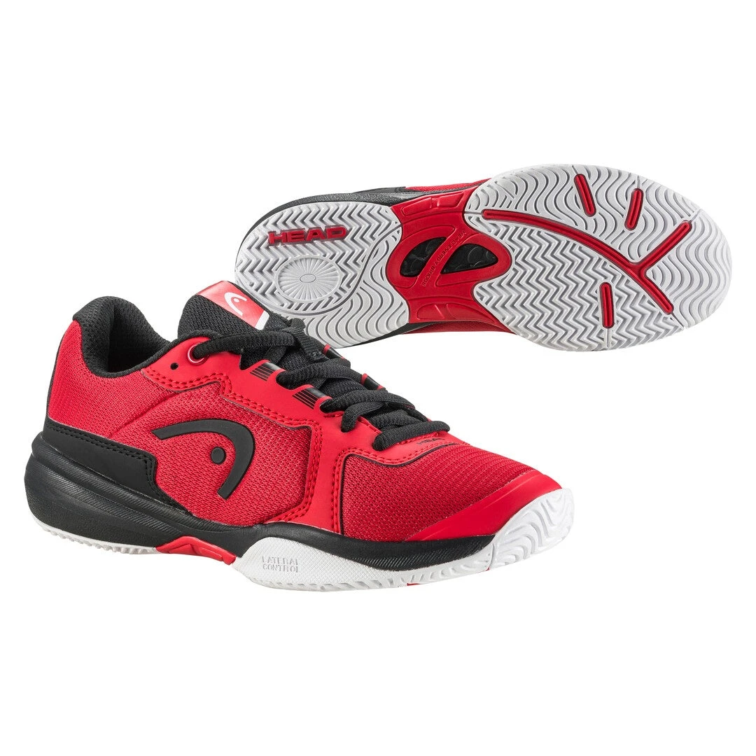 Head Sprint 3.5 Junior Tennis Shoe (Red/Black) - Image 5