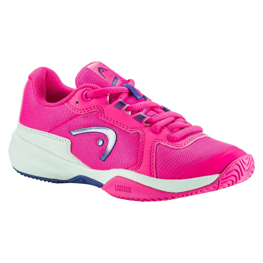 Head Sprint 3.5 Junior Tennis Shoe (Pink/Aqua) - Image 2