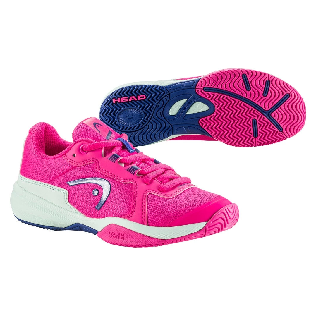 Head Sprint 3.5 Junior Tennis Shoe (Pink/Aqua) - Image 6