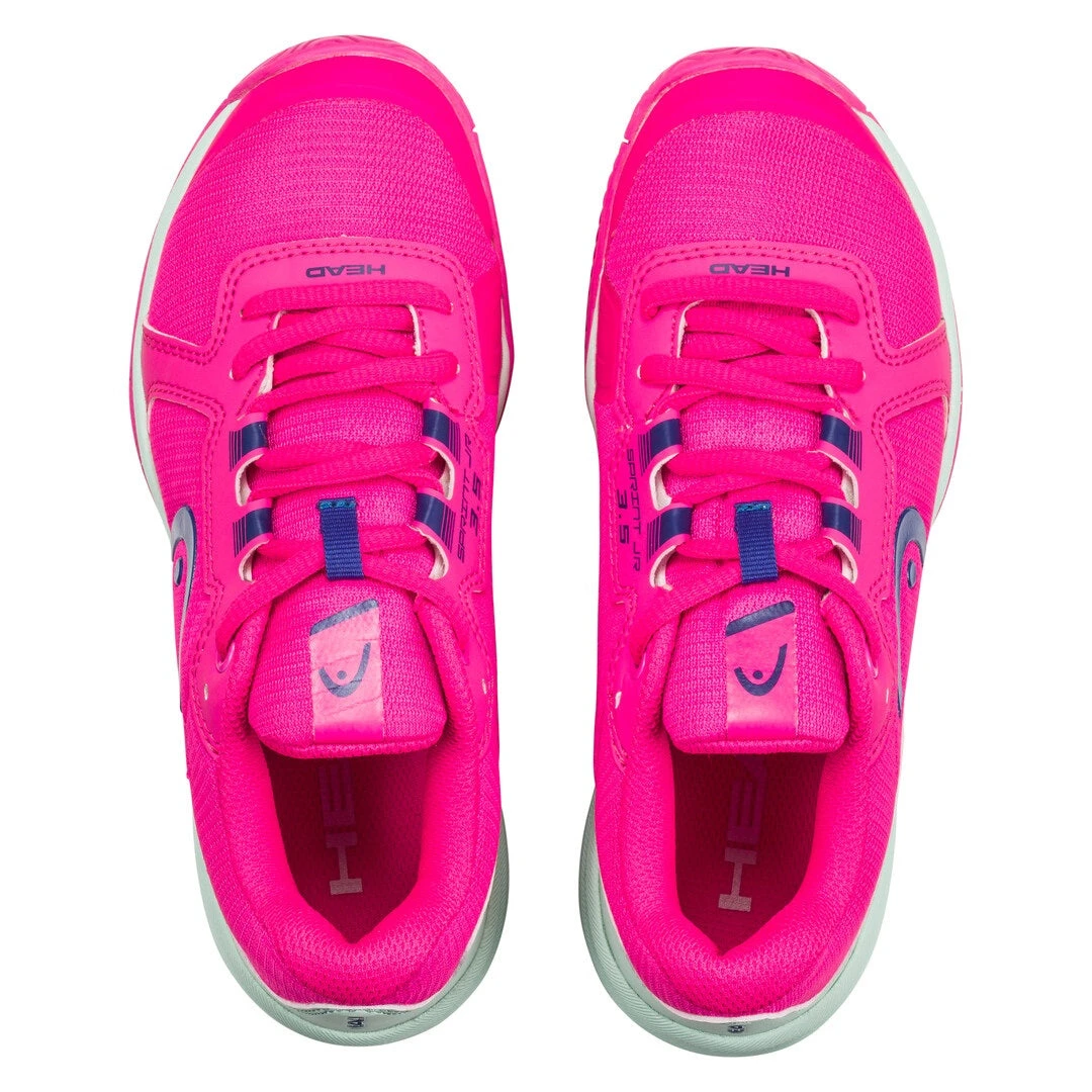 Head Sprint 3.5 Junior Tennis Shoe (Pink/Aqua) - Image 4
