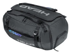 Head Gravity Duffle 12 Pack Racquet Bag (Black/Purple)