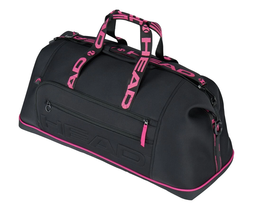 Head Coco Duffel 8 Pack Racquet Bag (Black/Pink)