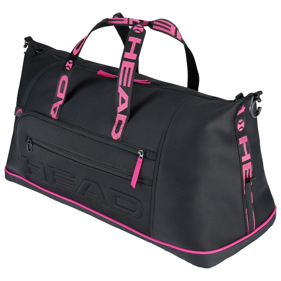 Head Coco Duffel 8 Pack Racquet Bag (Black/Pink) - Image 2
