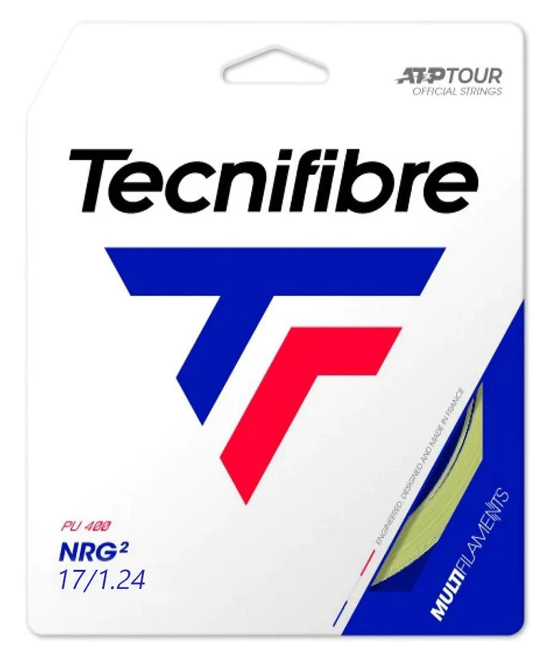 Tecnifibre NRG2 17/1.24 Tennis String (Natural) - Cut From Reel - Image 2