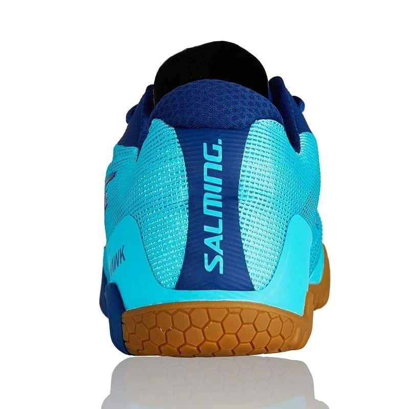 Salming Hawk Women's Indoor Court Shoe (Turquoise/Limoges Blue) - Image 2
