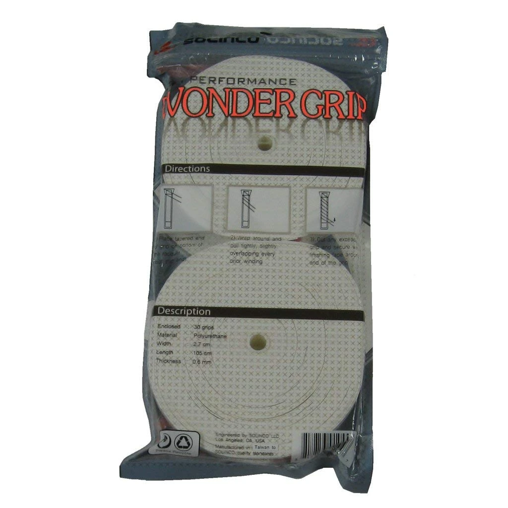 Solinco Wonder Overgrip 30 Pack (White) - Image 2