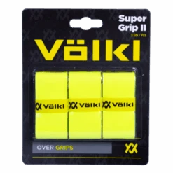 Volkl Super Grip II Overgrip 3 Pack (Neon Yellow)