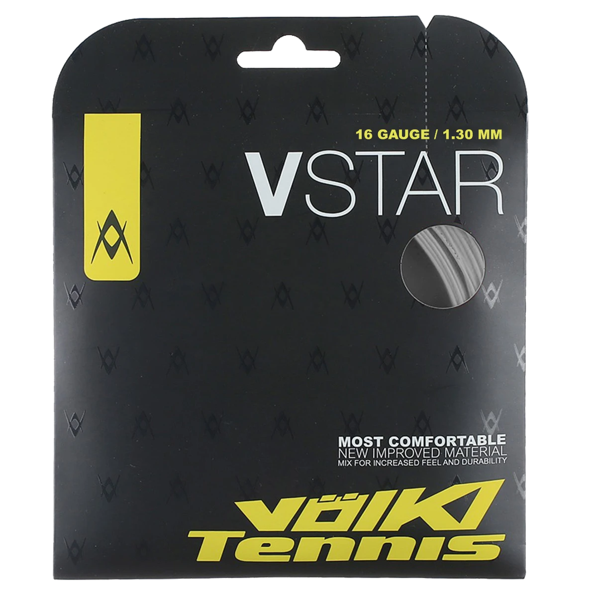 Volkl V-Star 16/1.30 Tennis String (White)