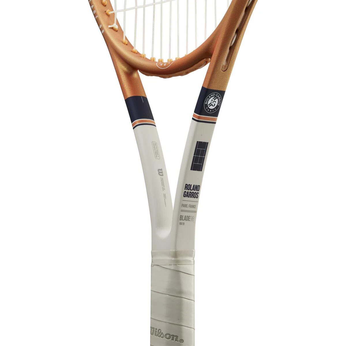 Wilson Blade 98 16x19 V7 Roland Garros - Image 4