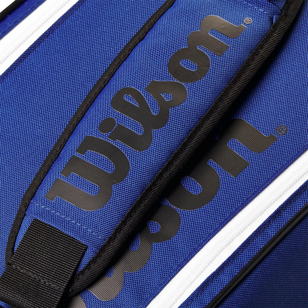 Wilson US Open Team 6 Pack Racquet Bag (Blue/Black) - Image 3
