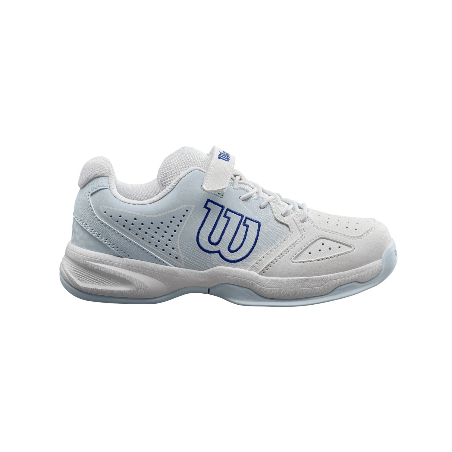 Wilson Stroke Junior Tennis Shoe (White/Blue) - Image 2