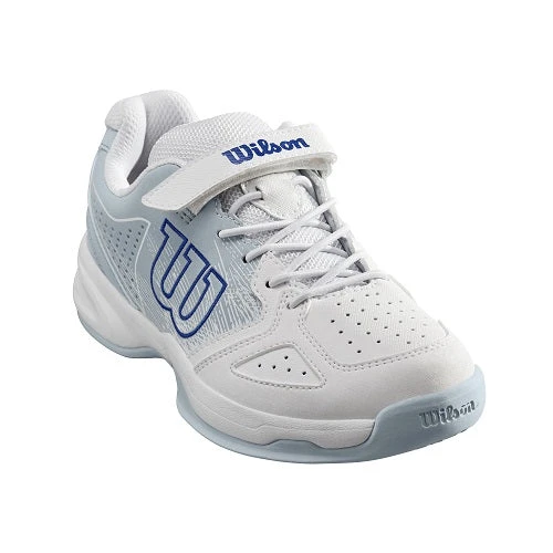 Wilson Stroke Junior Tennis Shoe (White/Blue) - Image 4