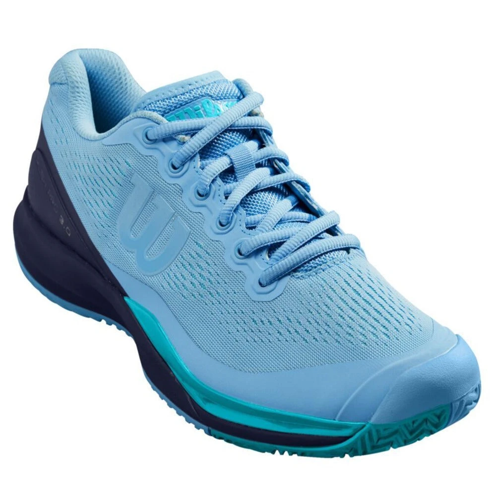 Wilson Rush Pro 3.0 Women's Tennis Shoe (Blue)