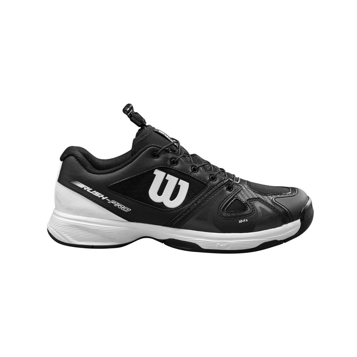 Wilson Rush Pro QL Junior Tennis Shoe (Black) - Image 2
