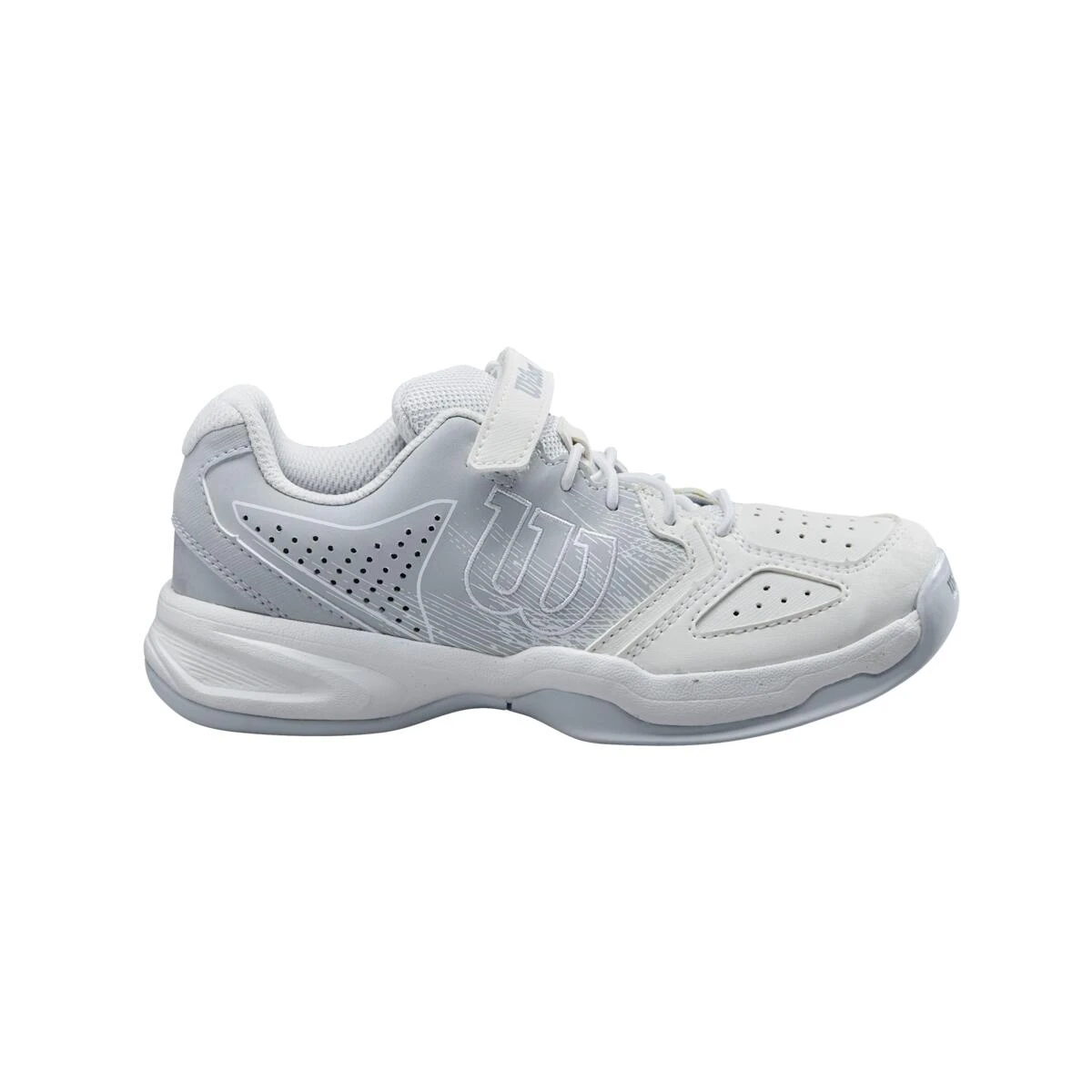 Wilson Kaos Junior Tennis Shoe (White/Pearl Blue) - Image 2