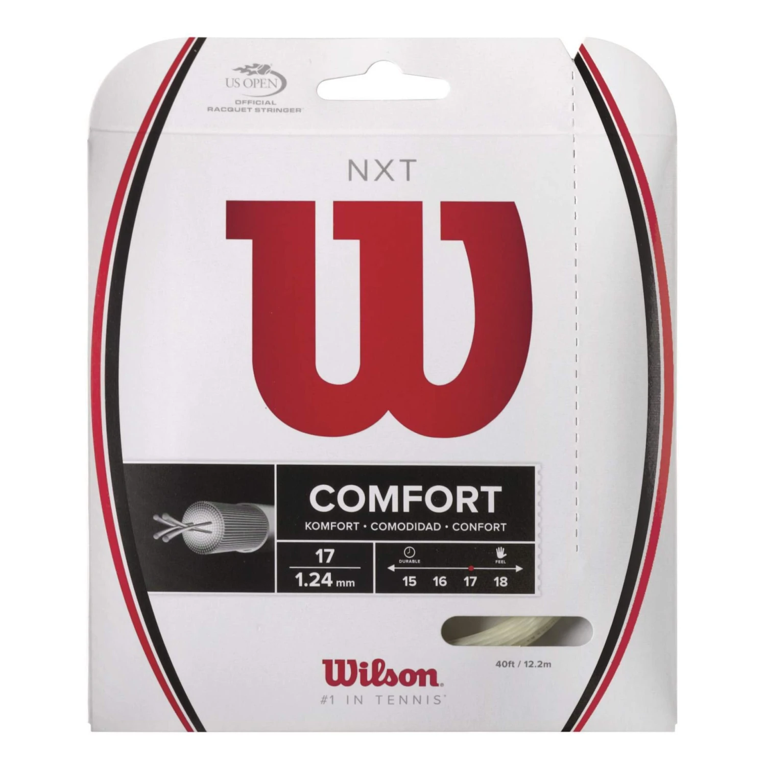 Wilson NXT 17/1.24 Tennis String (Natural)