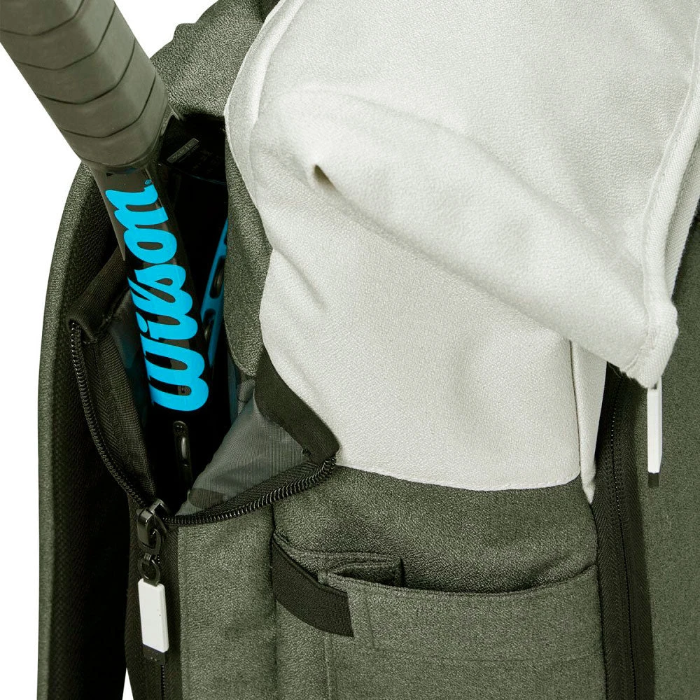 Wilson Women's Backpack Racquet Bag (Cream/Black/Forest) - Image 7