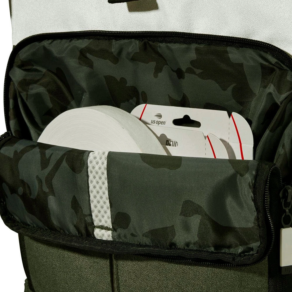 Wilson Women's Backpack Racquet Bag (Cream/Black/Forest) - Image 4