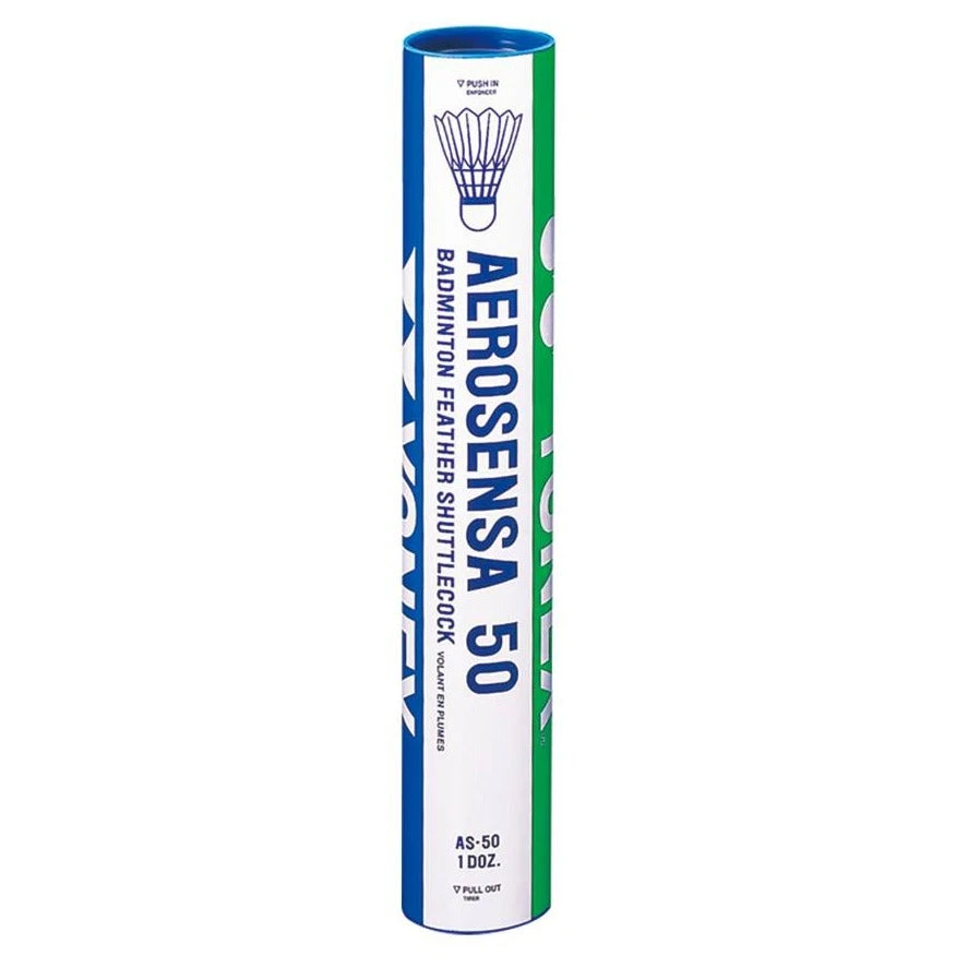 Yonex Aerosensa 50 Feather Badminton Shuttlecock (Speed 77)