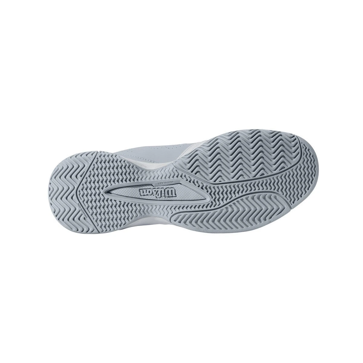 Wilson Kaos QL Junior Tennis Shoe (White/Blue/Black) - Image 2