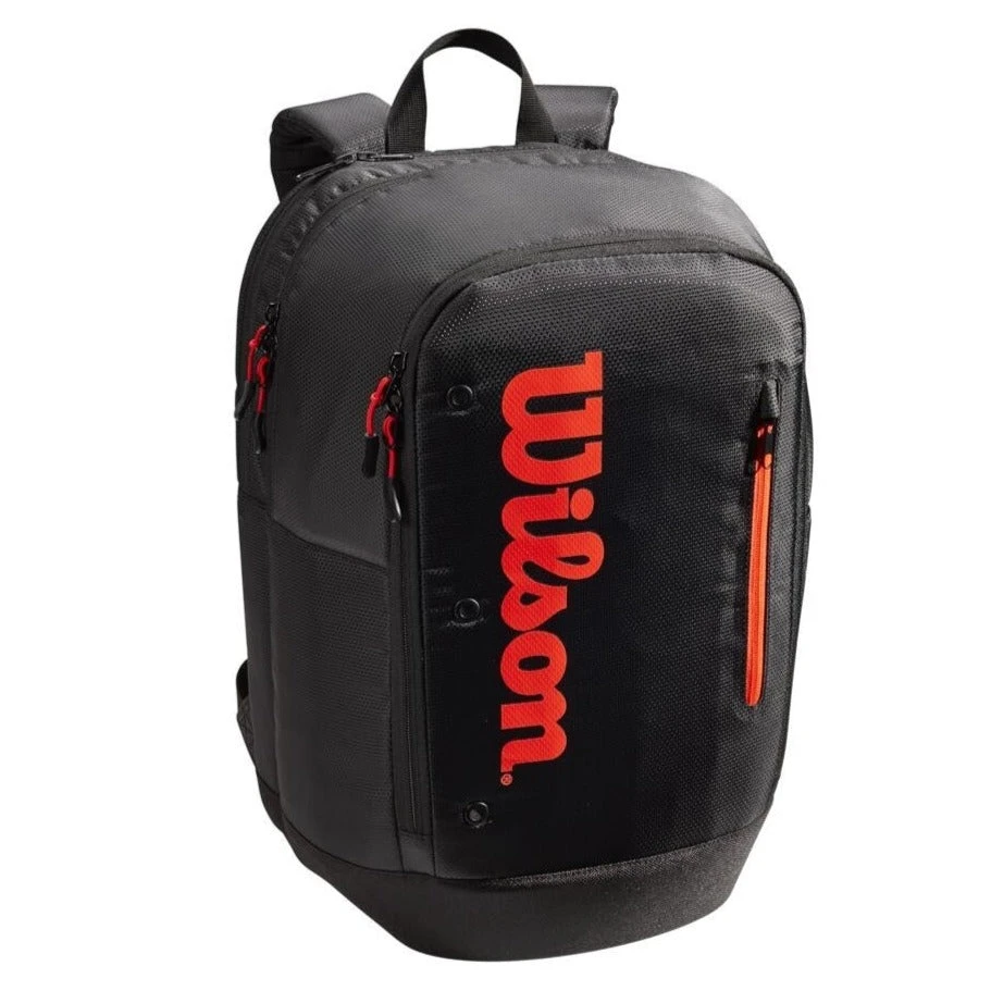 Wilson Tour Backpack Racquet Bag (Black/Red) - Image 2