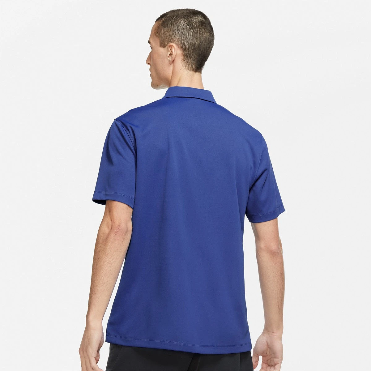 Nike Men's Dri-FIT Victory Polo Solid (Game Royal/White) - Image 3