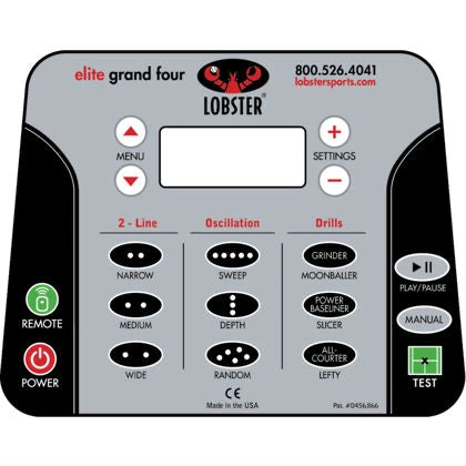 Lobster Elite Grand IV Tennis Ball Machine - Image 6