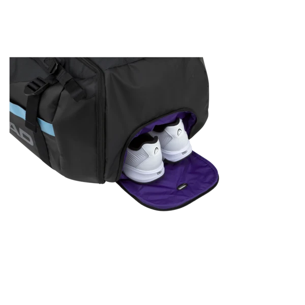 Head R-PET Gravity Duffel 12 Pack Racquet Bag (Black) - Image 5