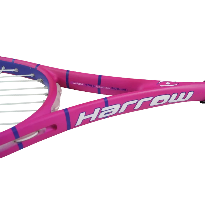 Harrow Junior Pink/Purple Squash Racquet - Image 2