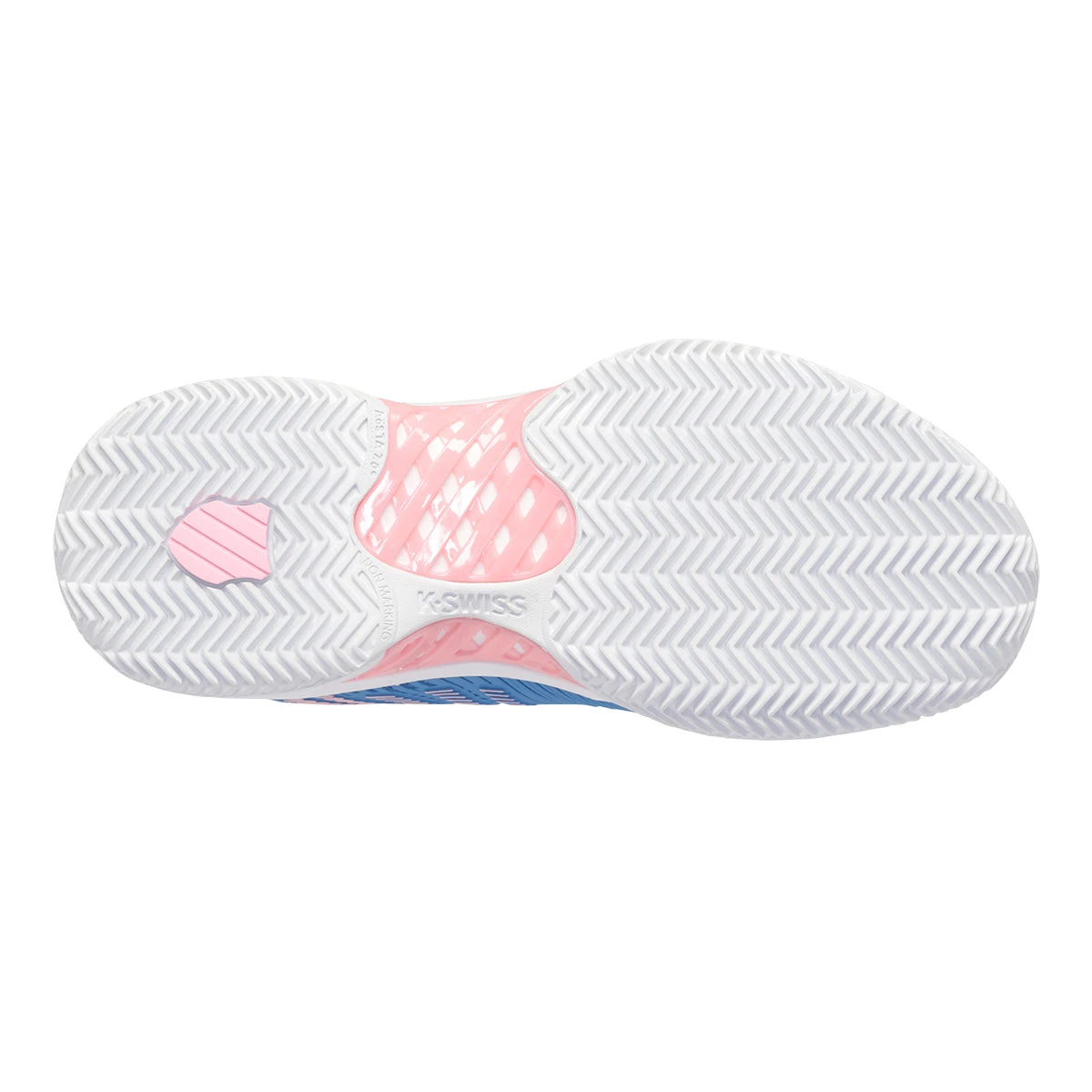 K-Swiss Hypercourt Express 2 Clay Court HB Women's Tennis Shoe (Blue/Pink) - Image 7