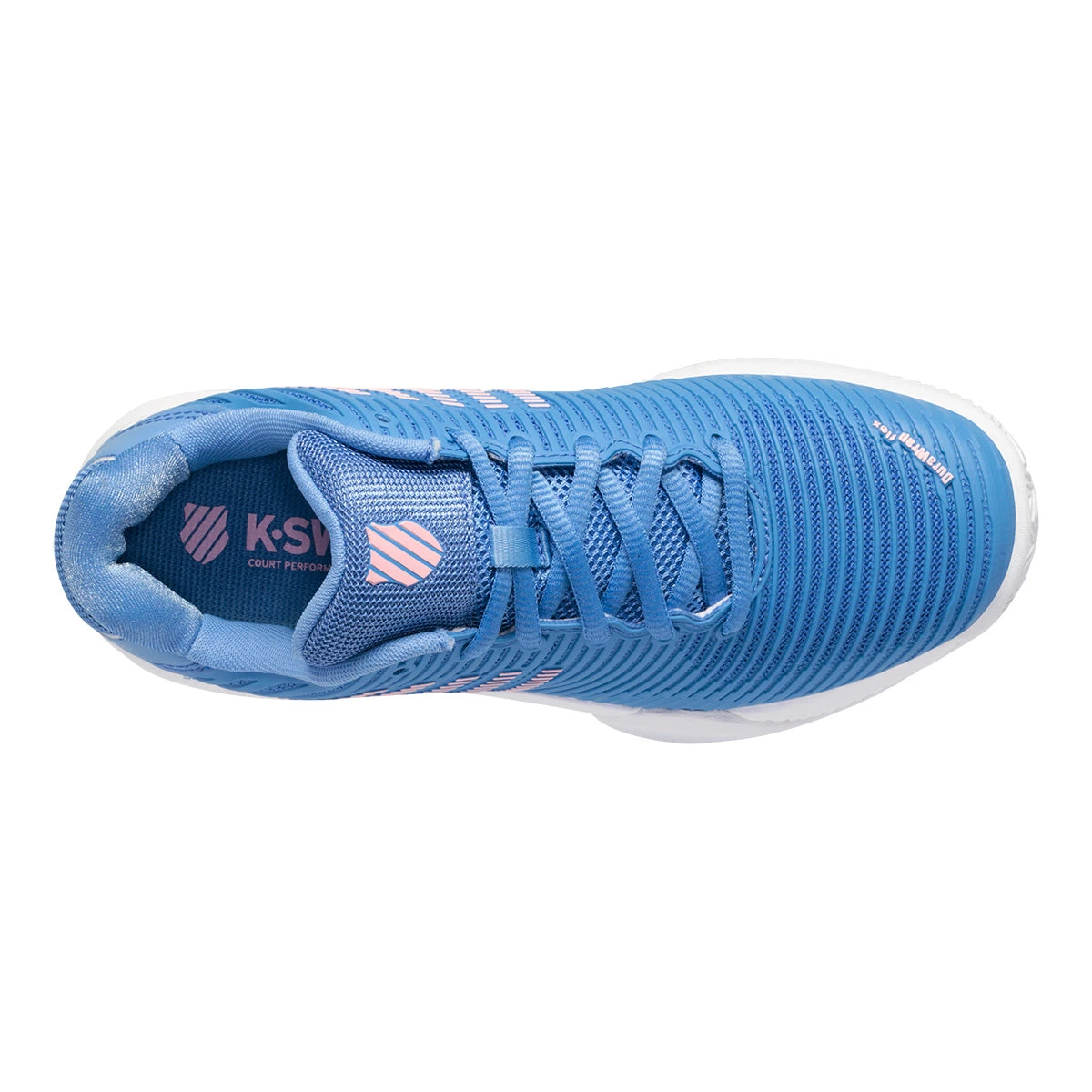 K-Swiss Hypercourt Express 2 Clay Court HB Women's Tennis Shoe (Blue/Pink) - Image 5