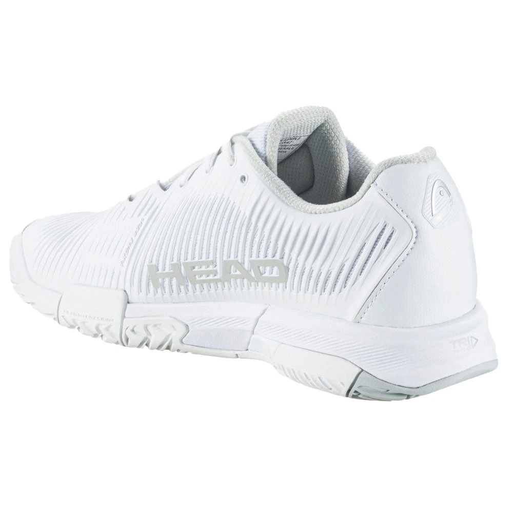 Head Revolt Pro 4.0 Women's Tennis Shoe (White/Grey) - Image 3