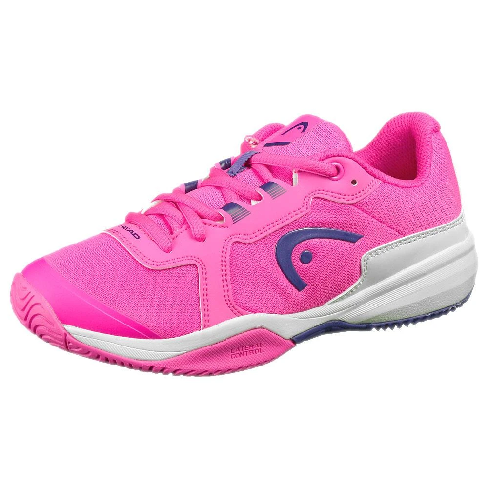 Head Sprint 3.5 Junior Tennis Shoe (Pink/Aqua)