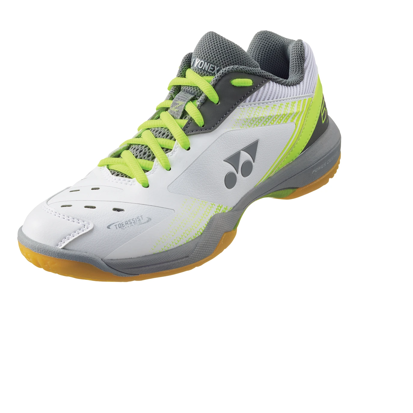 Yonex Power Cushion 65 Z3 Women's Indoor Court Shoe (White/Lime)