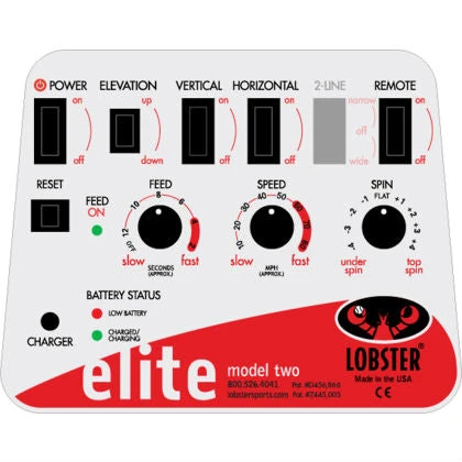 Lobster Elite 2 Tennis Ball Machine - Image 6