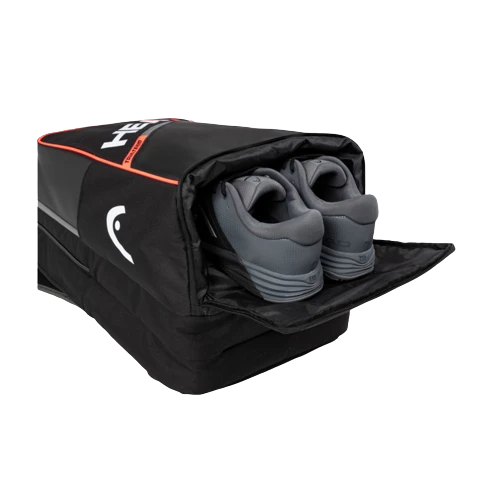 Head Tour Pickleball Backpack Paddle Bag (Black/Orange) - Image 2