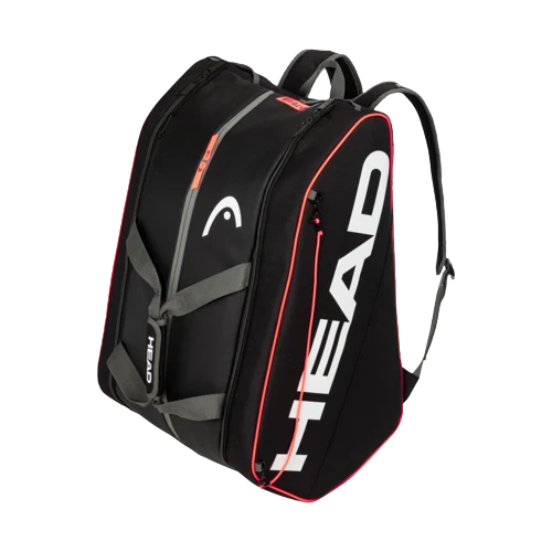 Head Tour Pickleball Supercombi 10 Pack Paddle Bag (Black/Orange) - Image 3