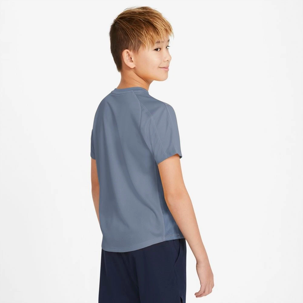Nike Boys Dri-FIT Victory Top (Grey/White) - Image 2