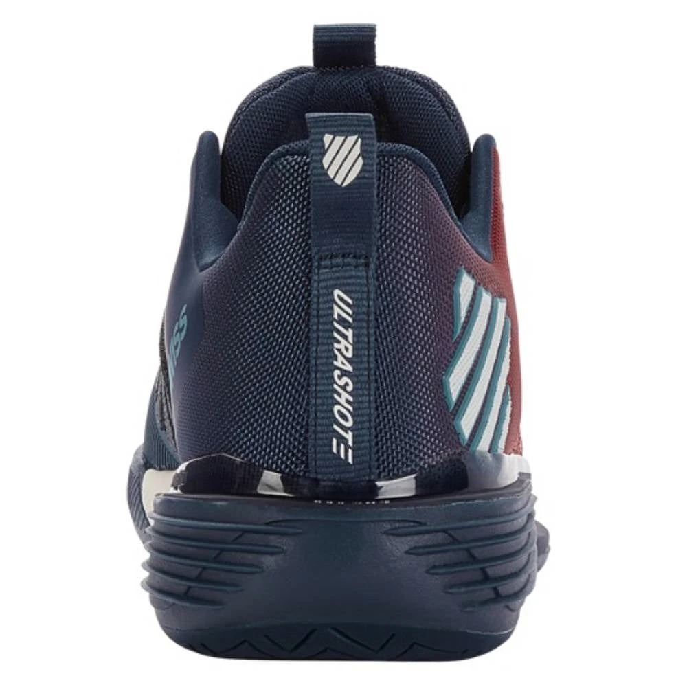 K-Swiss Ultrashot 3 Men's Tennis Shoe (Red/Blue) - Image 3