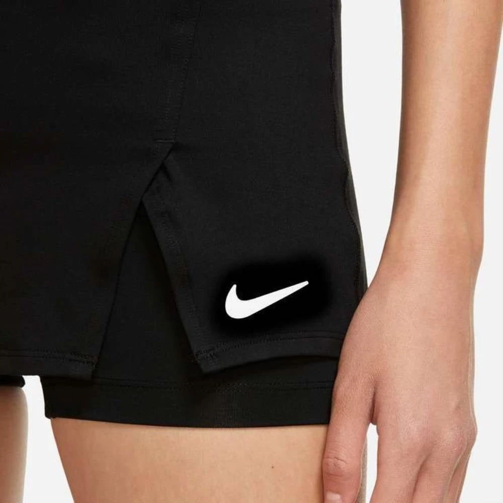 Nike Women's Dri-FIT Victory Skirt Stretch (Black/White) - Image 3