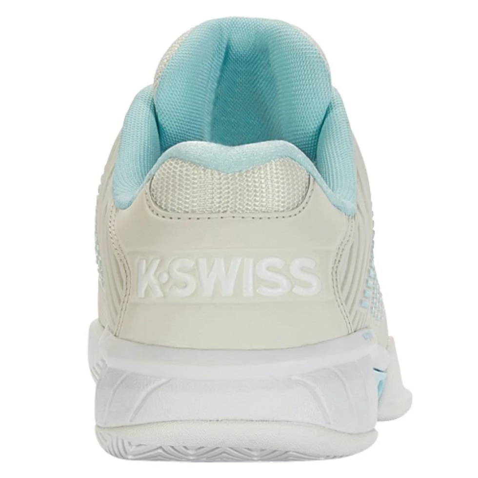 K-Swiss Hypercourt Express 2 Wide Women's Tennis Shoe (Gray/White) - Image 3