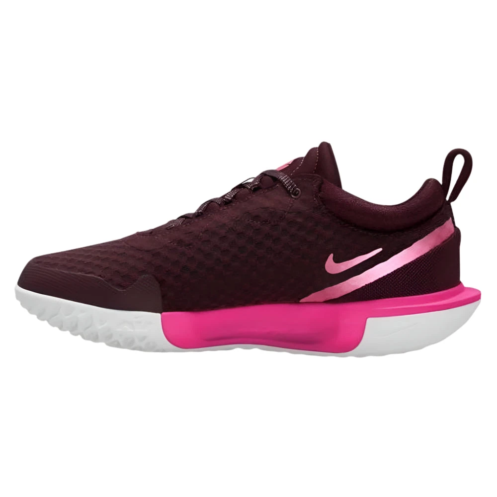 Nike Zoom Court Pro Women's Tennis Shoe (Burgundy/Pink) - Image 2