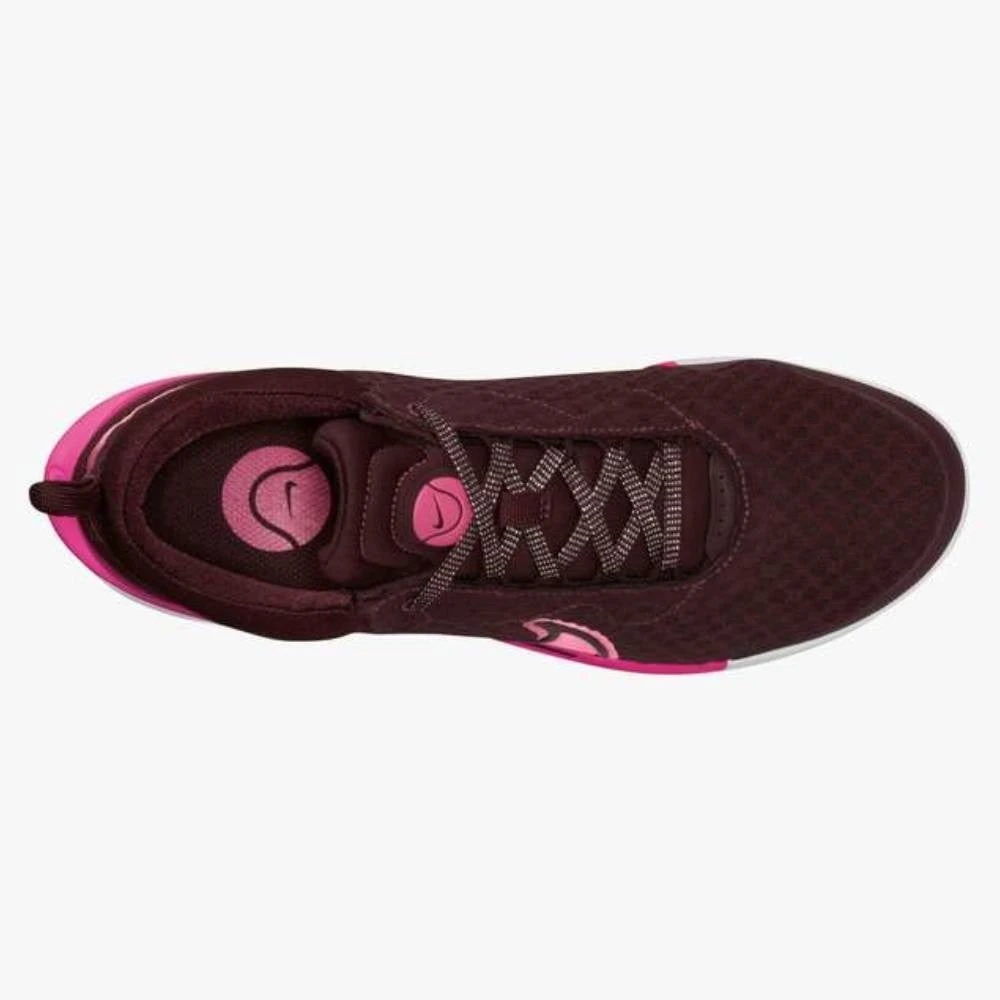 Nike Zoom Court Pro Women's Tennis Shoe (Burgundy/Pink) - Image 3